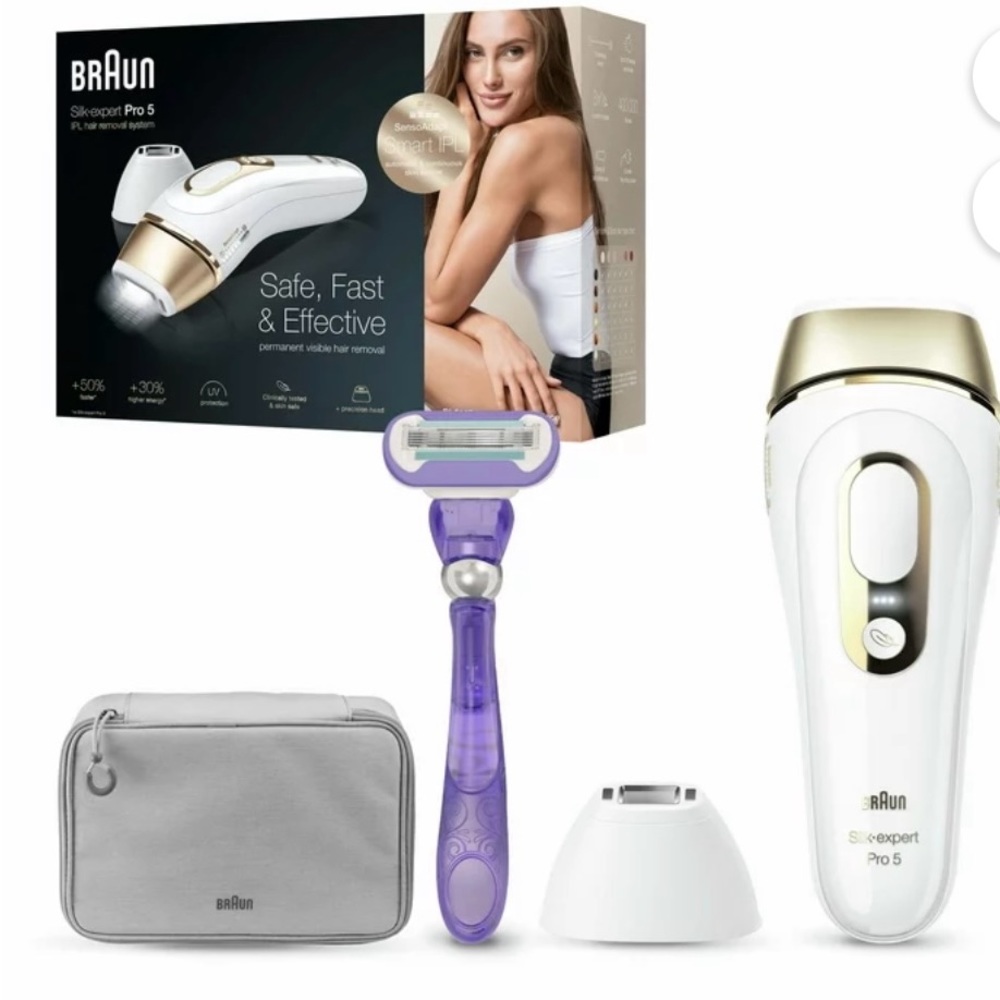 NEW Braun Silk expert Pro 5 PL5117 IPL, Hair Removal (never used w box)